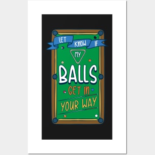 BILLIARDS / POOL: Let Me Know Gift Posters and Art